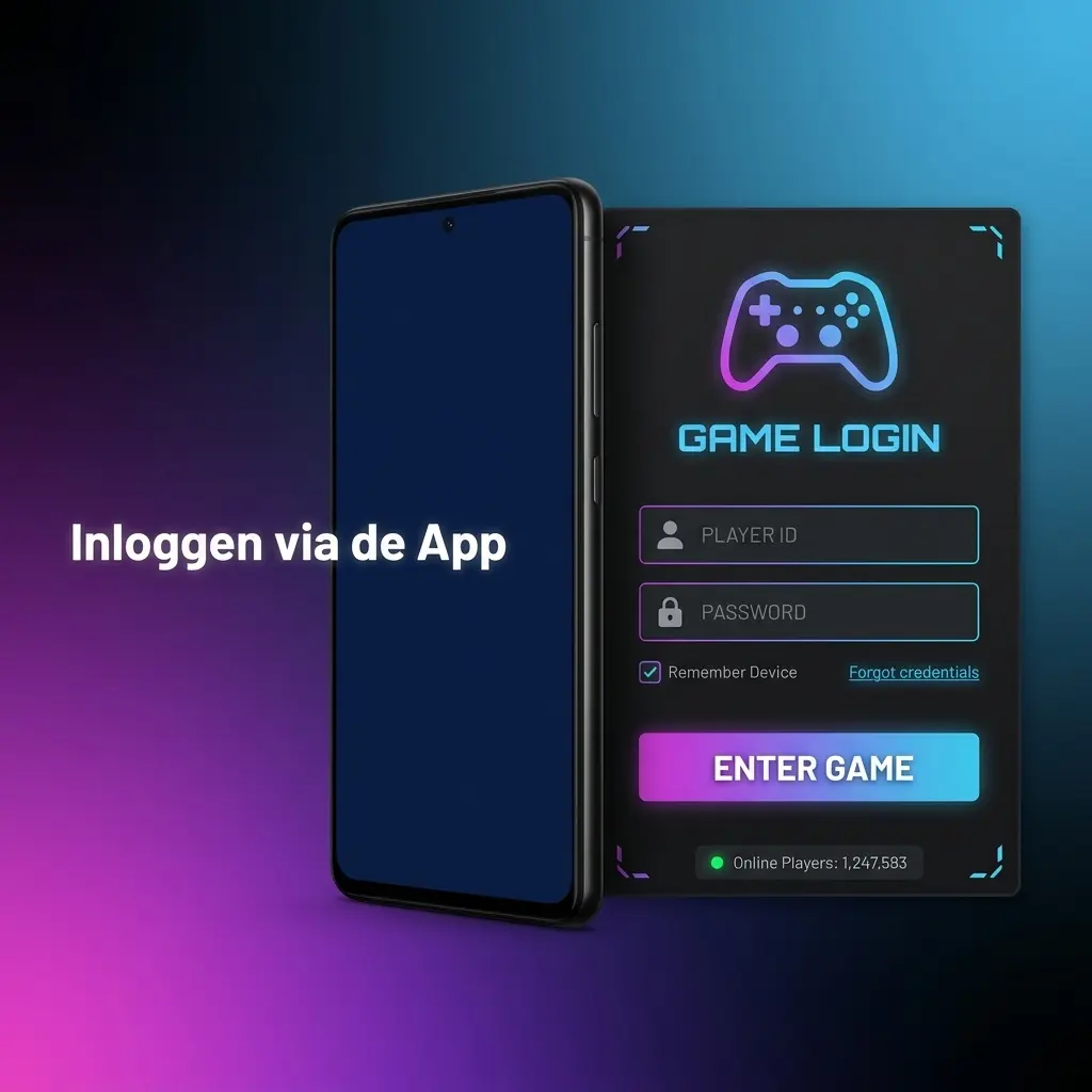 Inloggen via de App