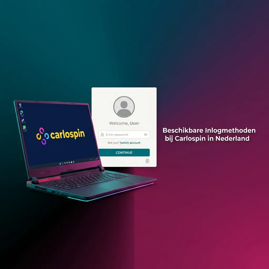 Beschikbare Inlogmethoden bij Carlospin in Nederland