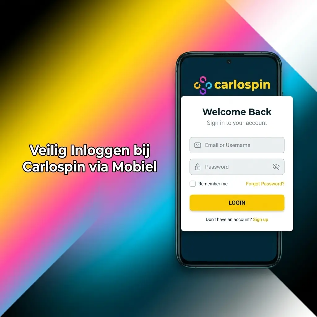 Veilig Inloggen bij Carlospin via Mobiel