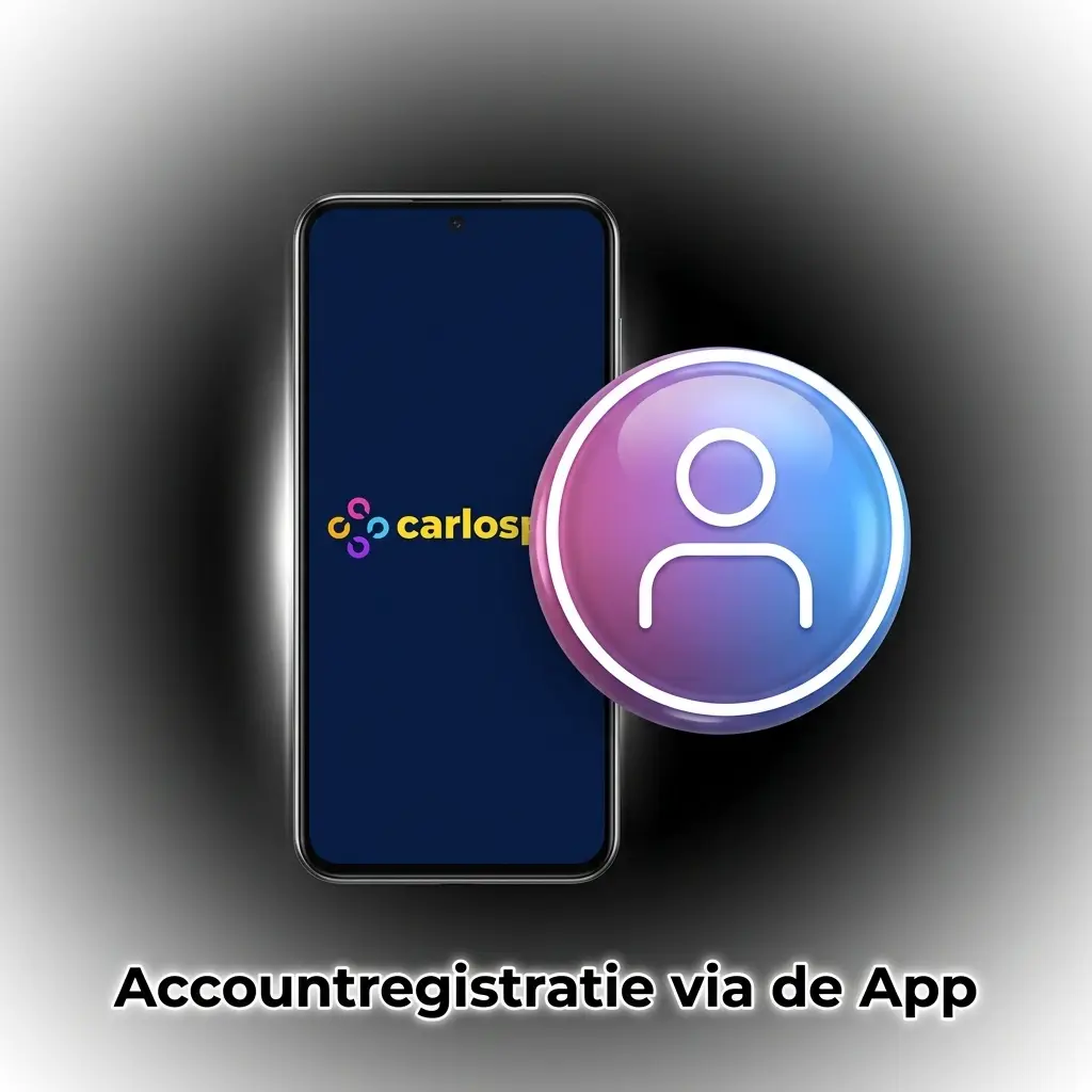 Accountregistratie via de App