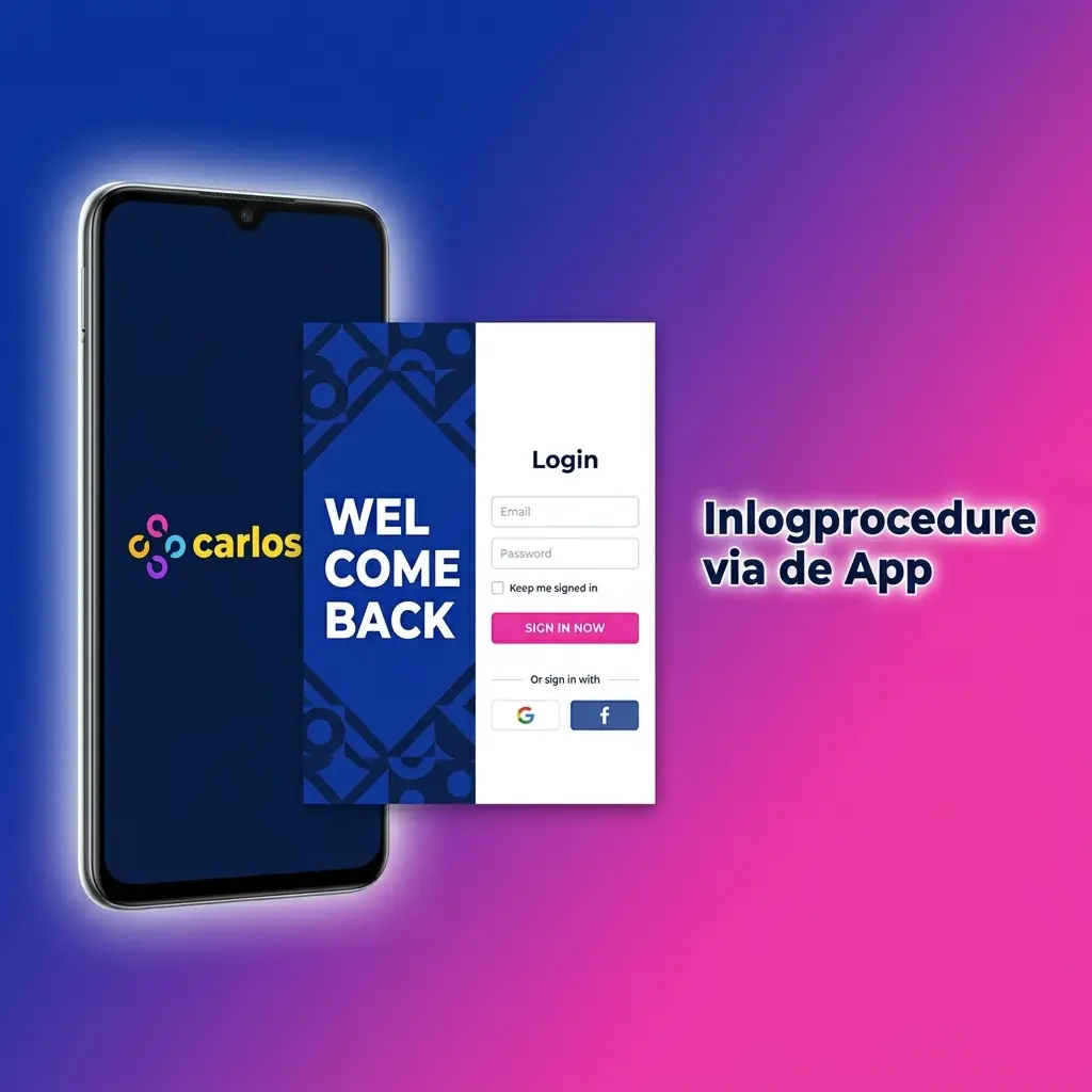 Inlogprocedure via de App
