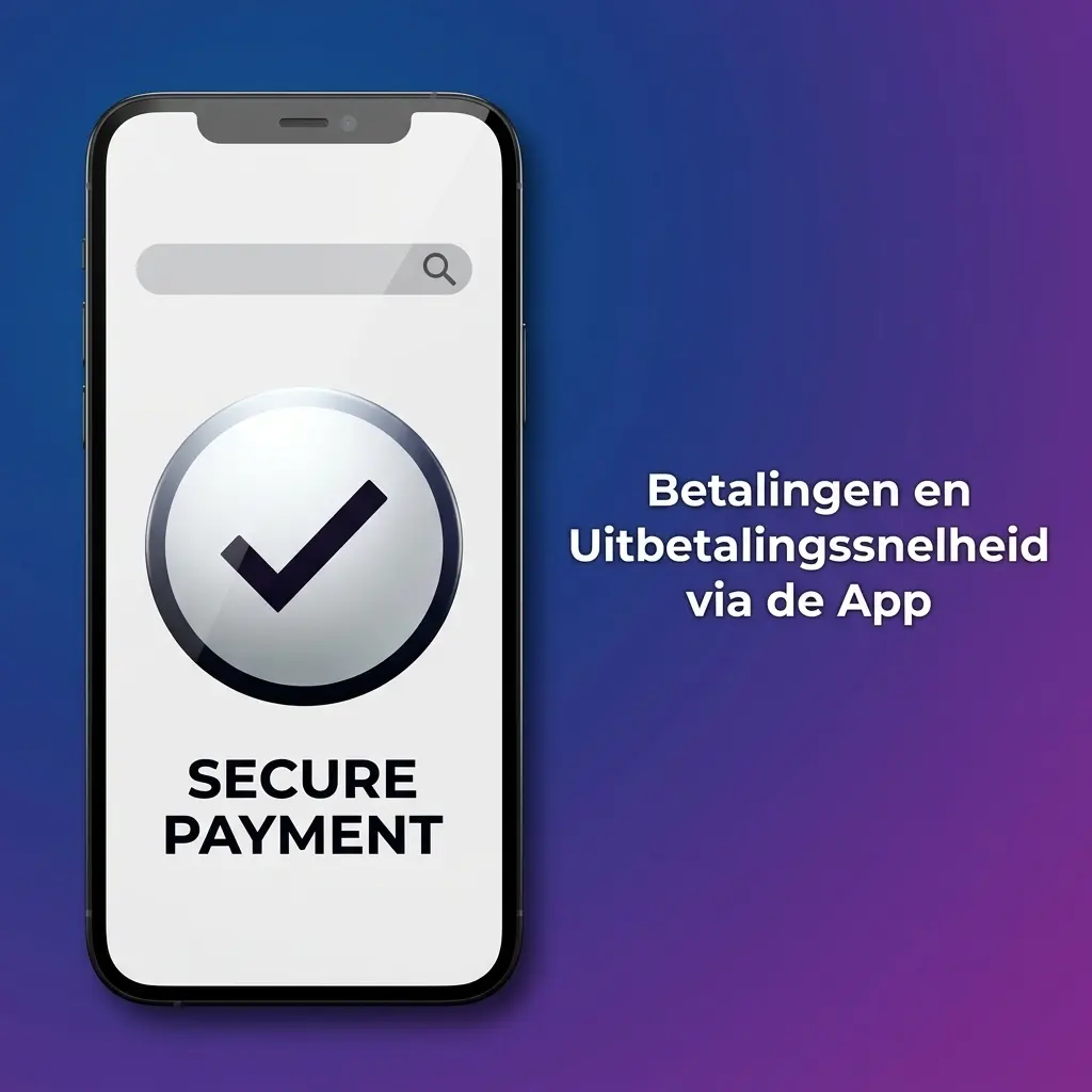 Betalingen en Uitbetalingssnelheid via de App